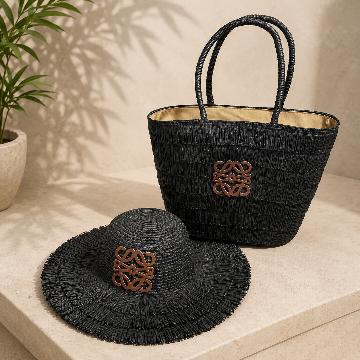 Cartera con Sombrero grande