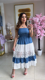 Sleveless Midi Dress