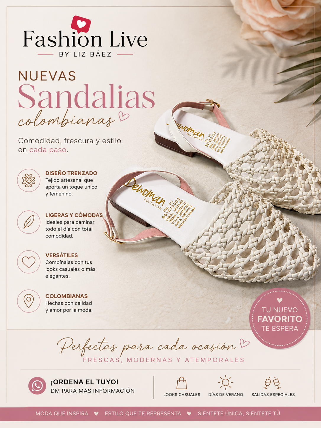Zapato Flat Malla