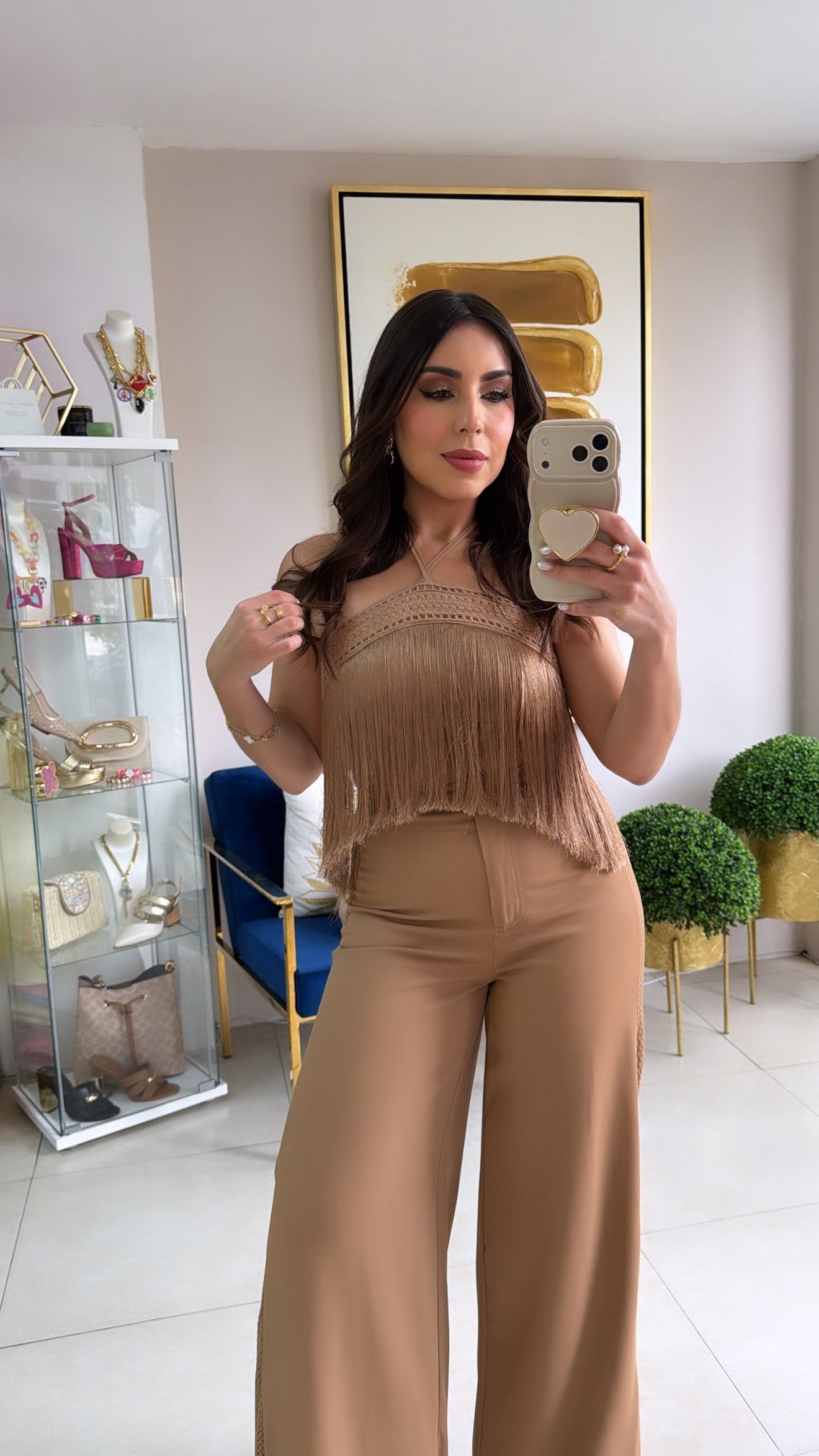 Fringes Pant Set