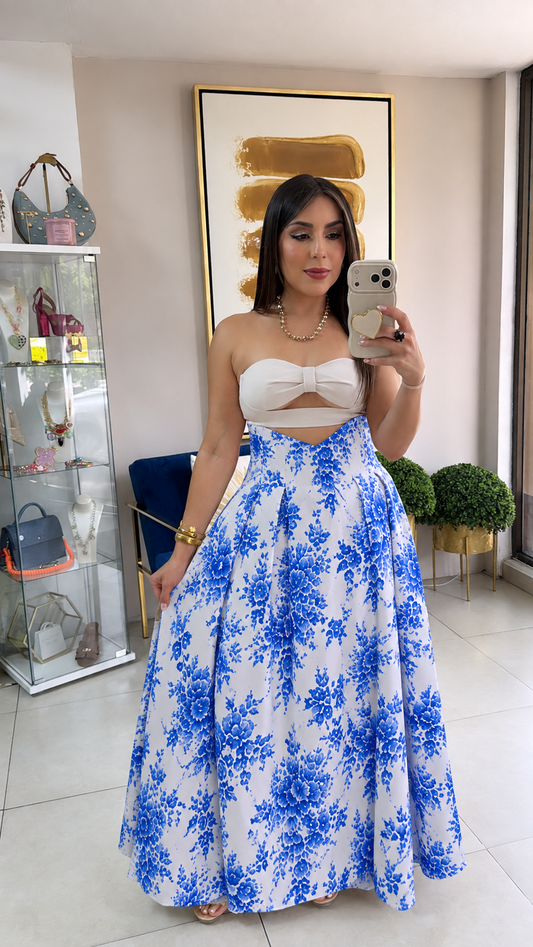 Strapless Capri Dress