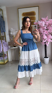 Sleveless Midi Dress