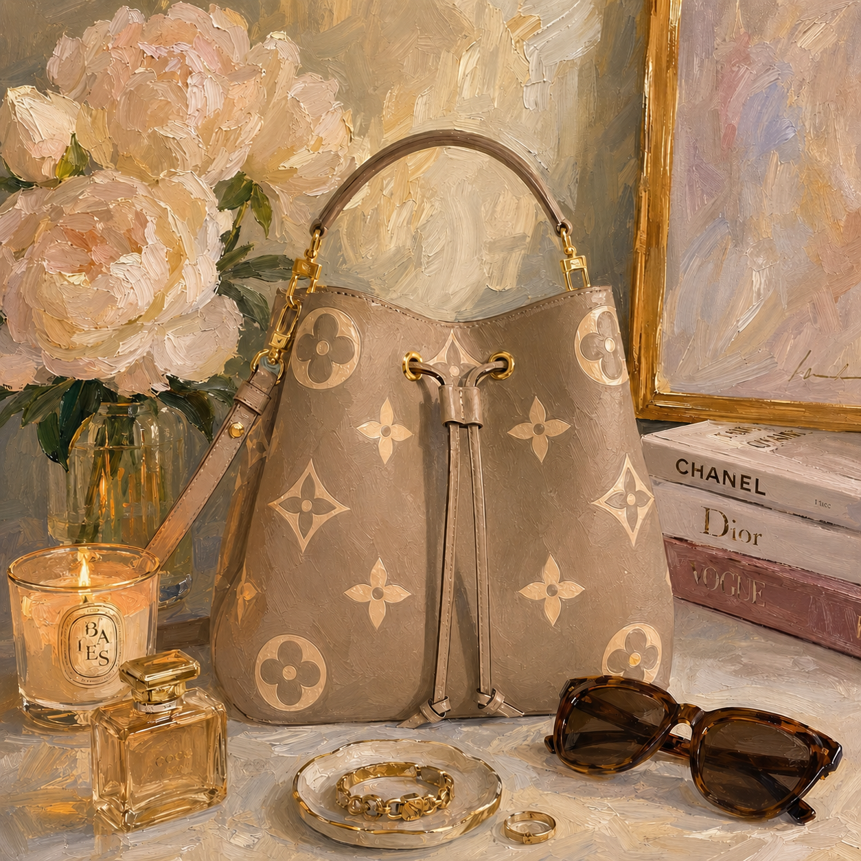 LV Luxe | Arte Digital Exclusivo