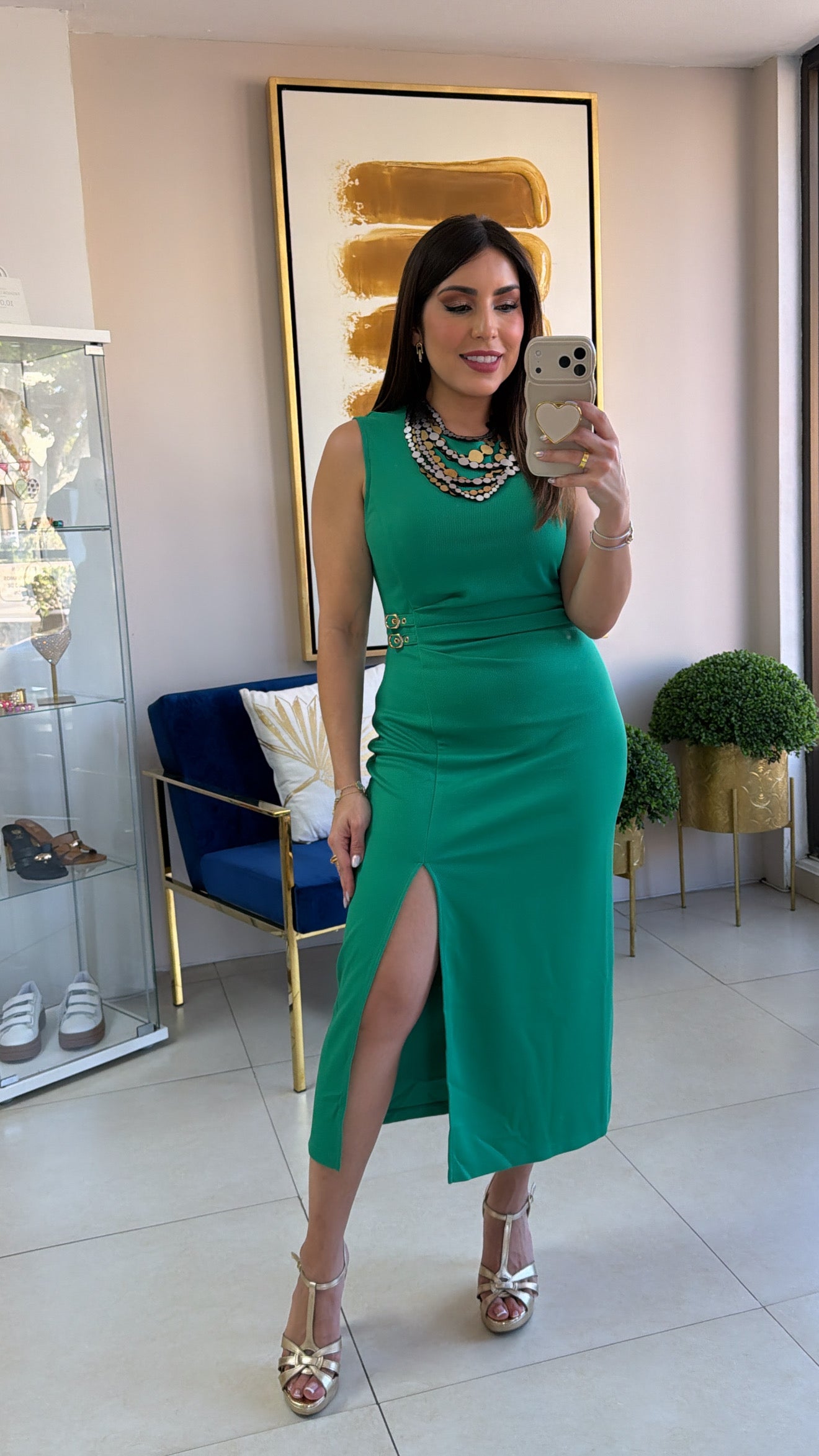 Green Midi Dress