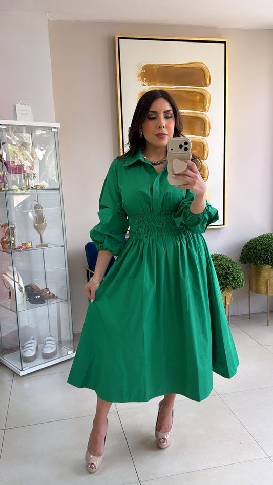 Green Midi Dress