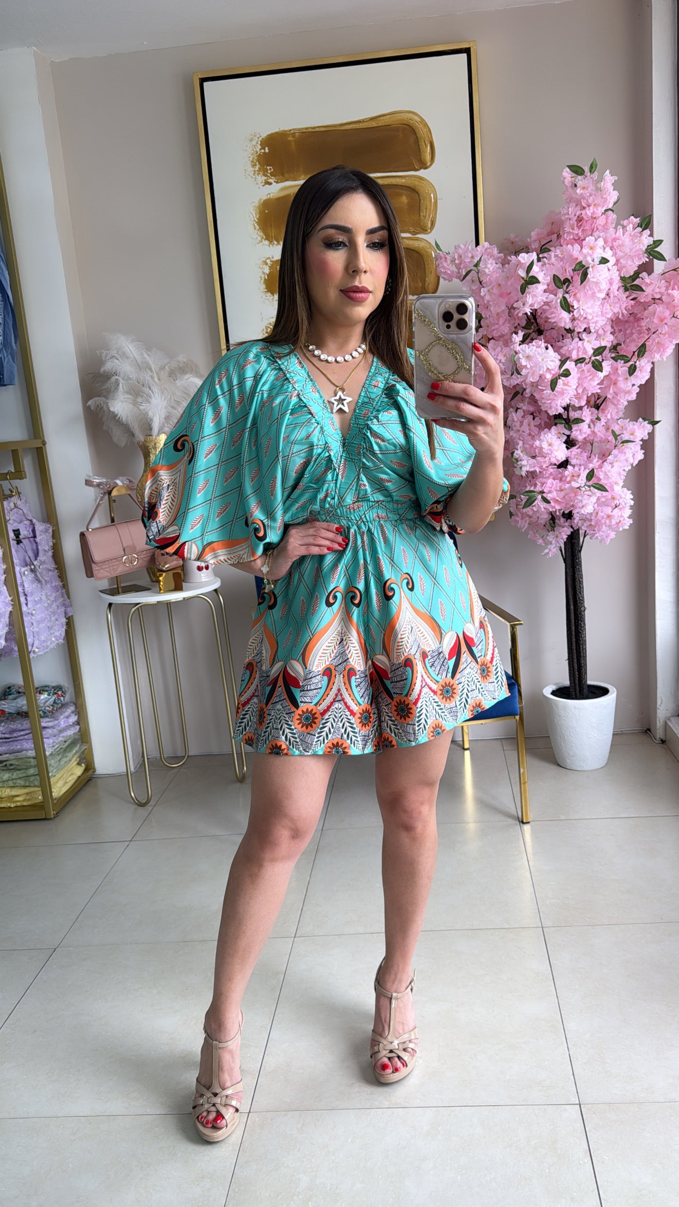 Santorini Romper