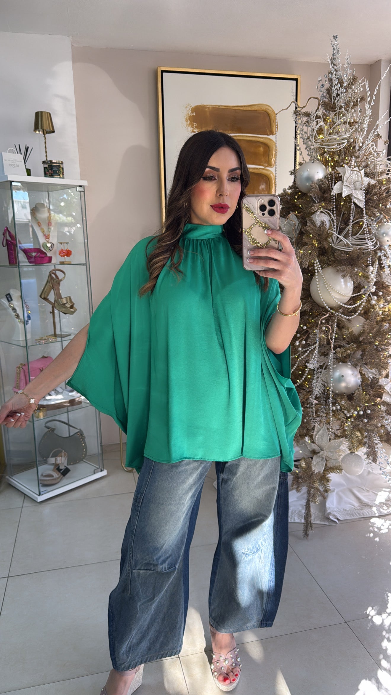 Esmerald Tunic Top