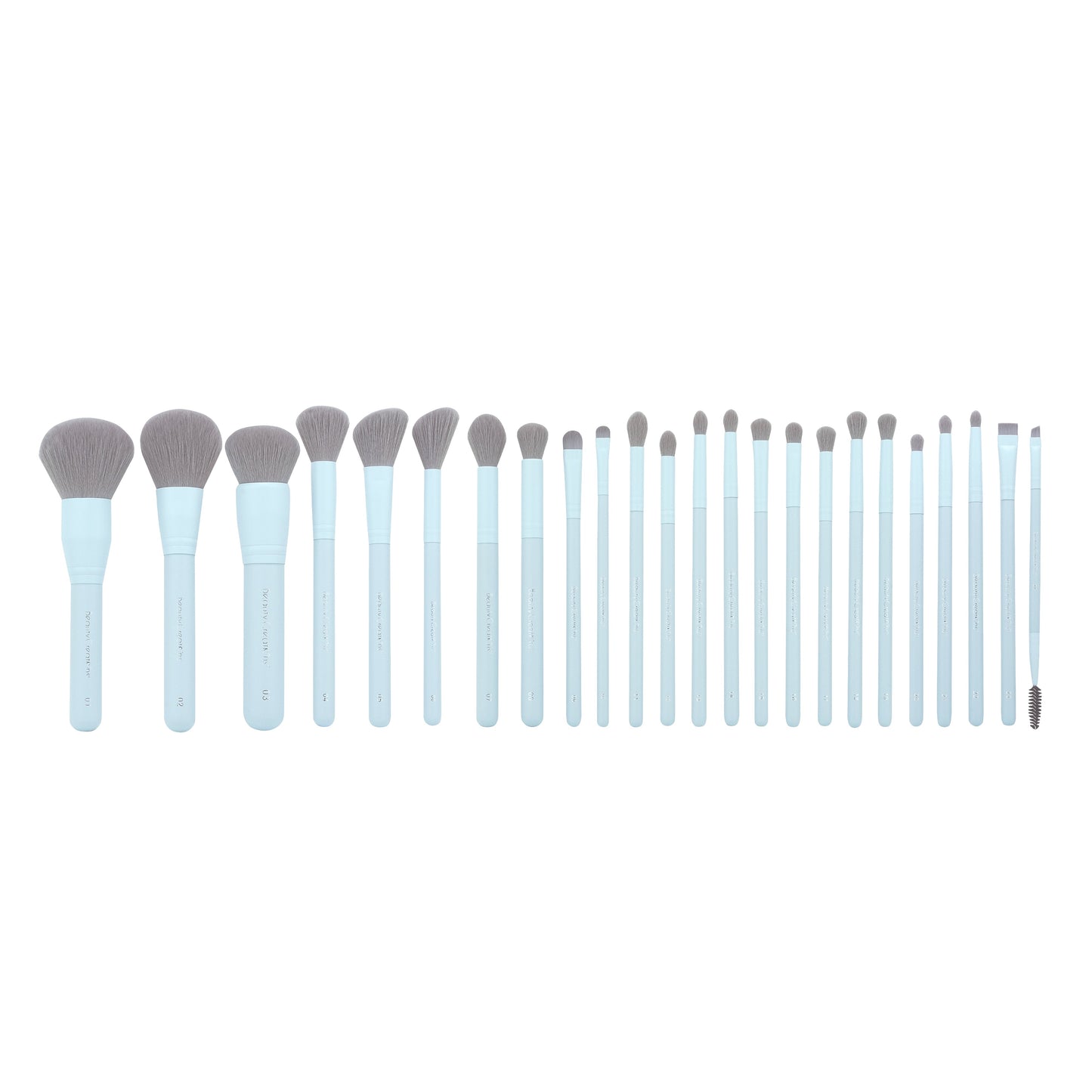 24 PC Brush Set Blue