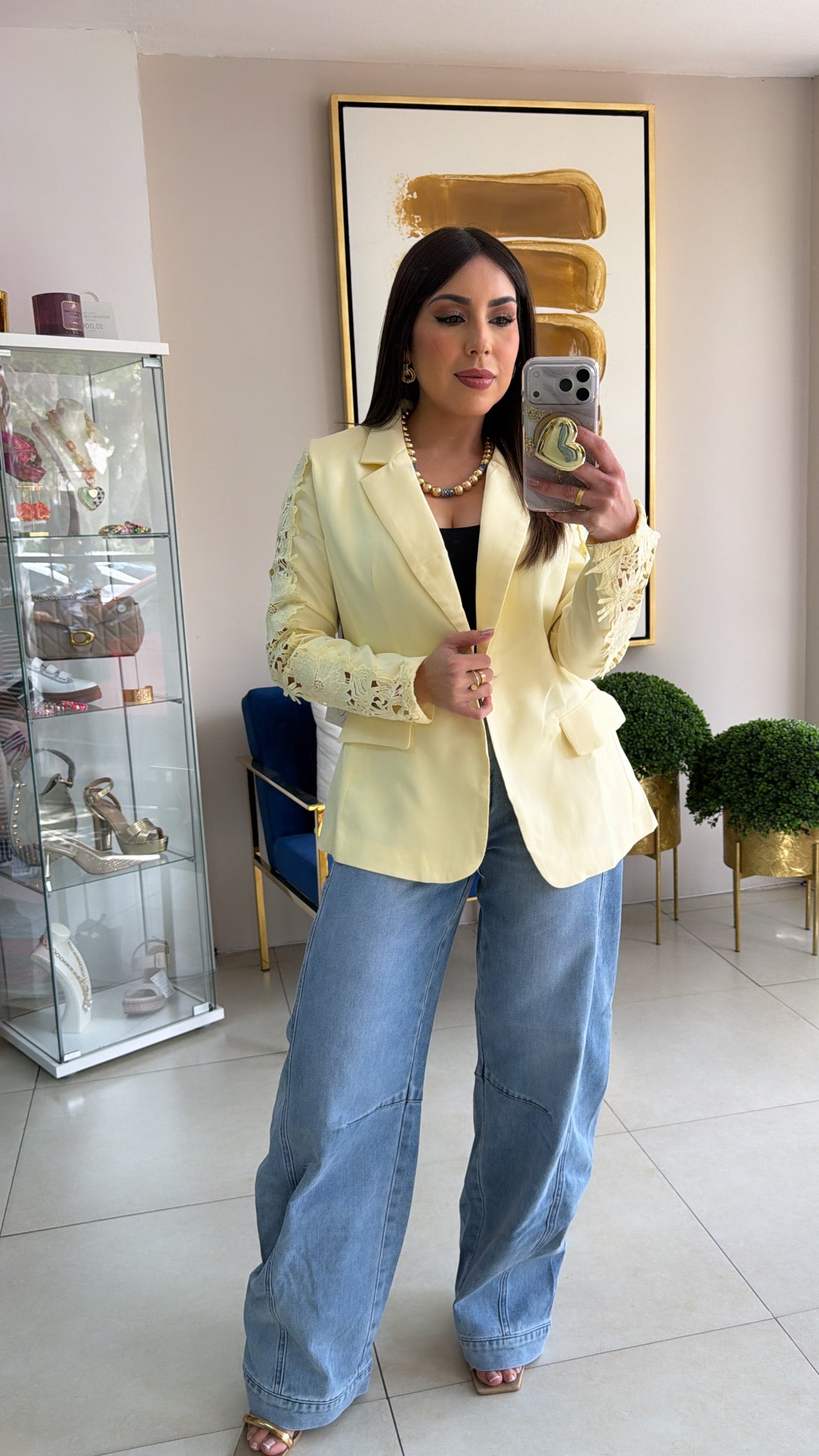 Yellow Blazer