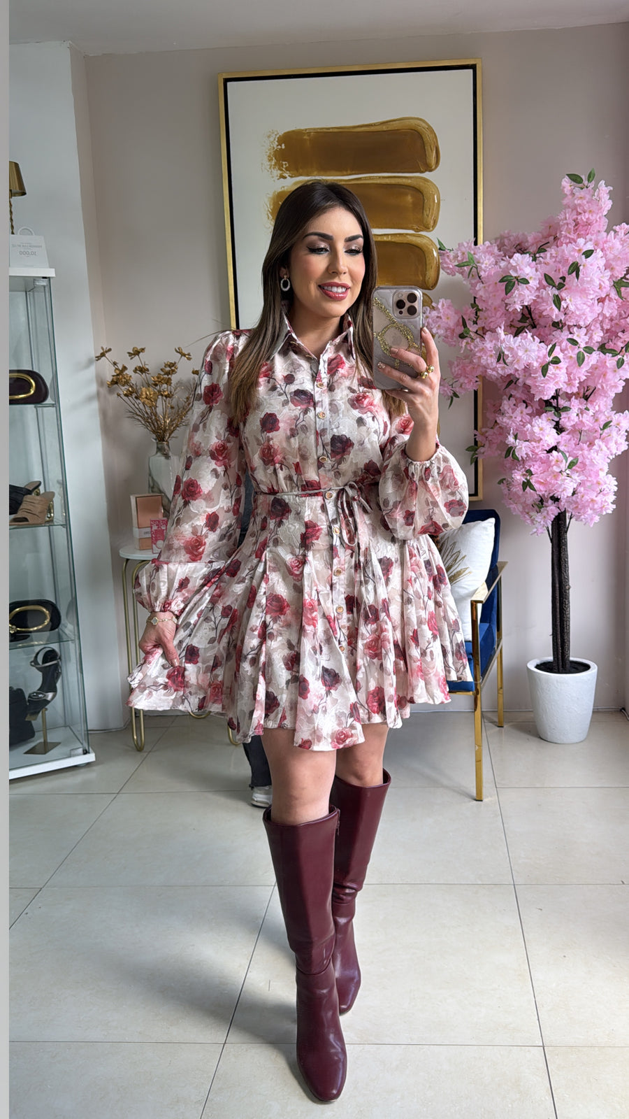 Floral Printed Dress