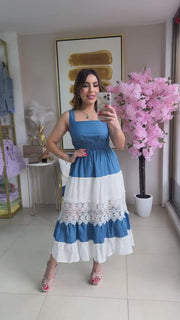 Sleveless Midi Dress