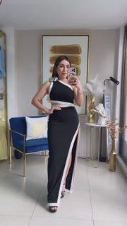 One Shoulder Midi Dress