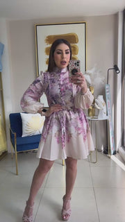 Floral Short Dress