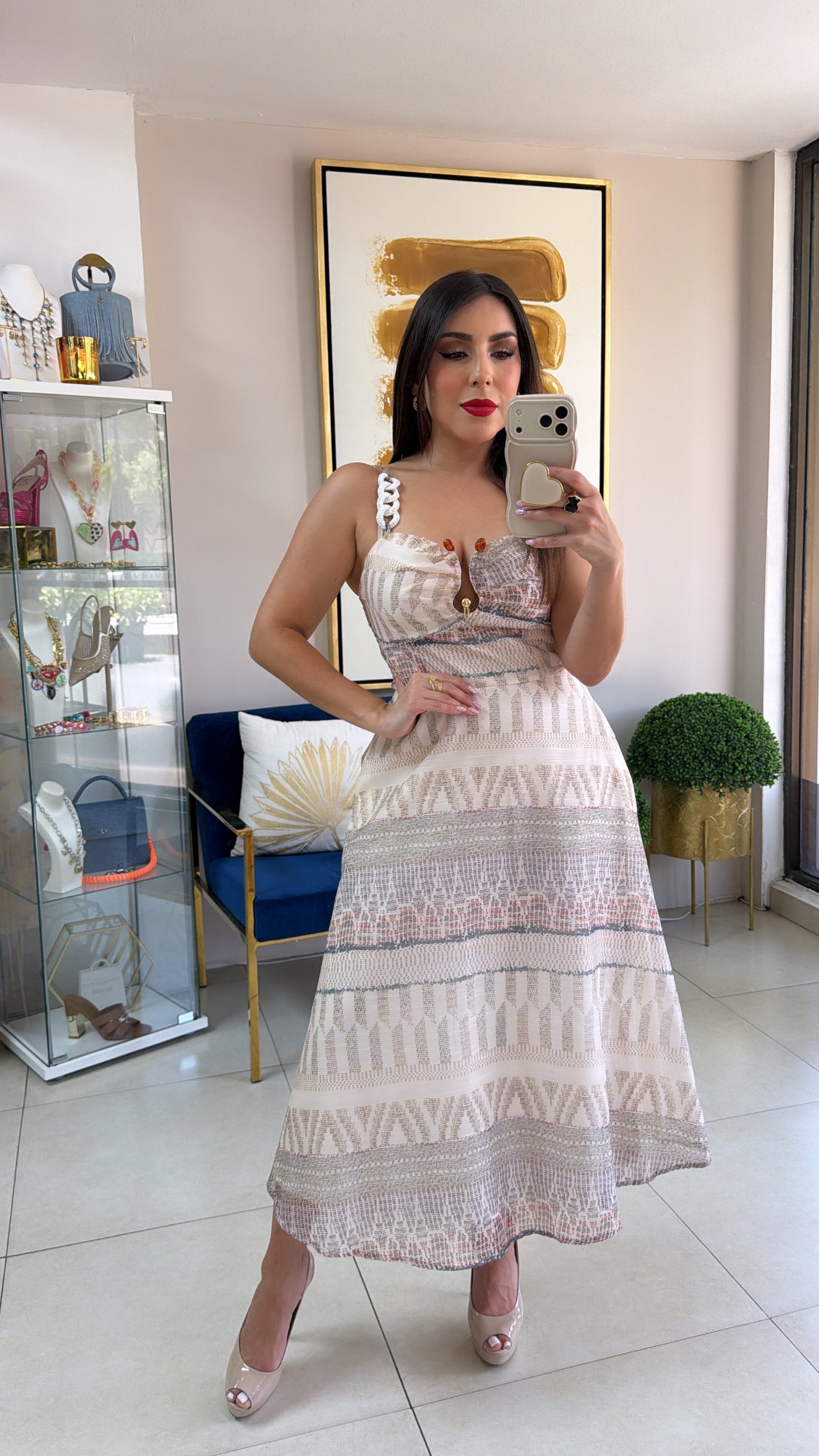 Stones Midi Dress