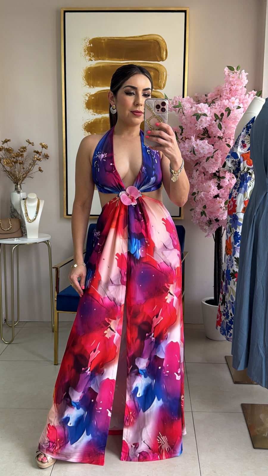 Tropical Maxi Dress
