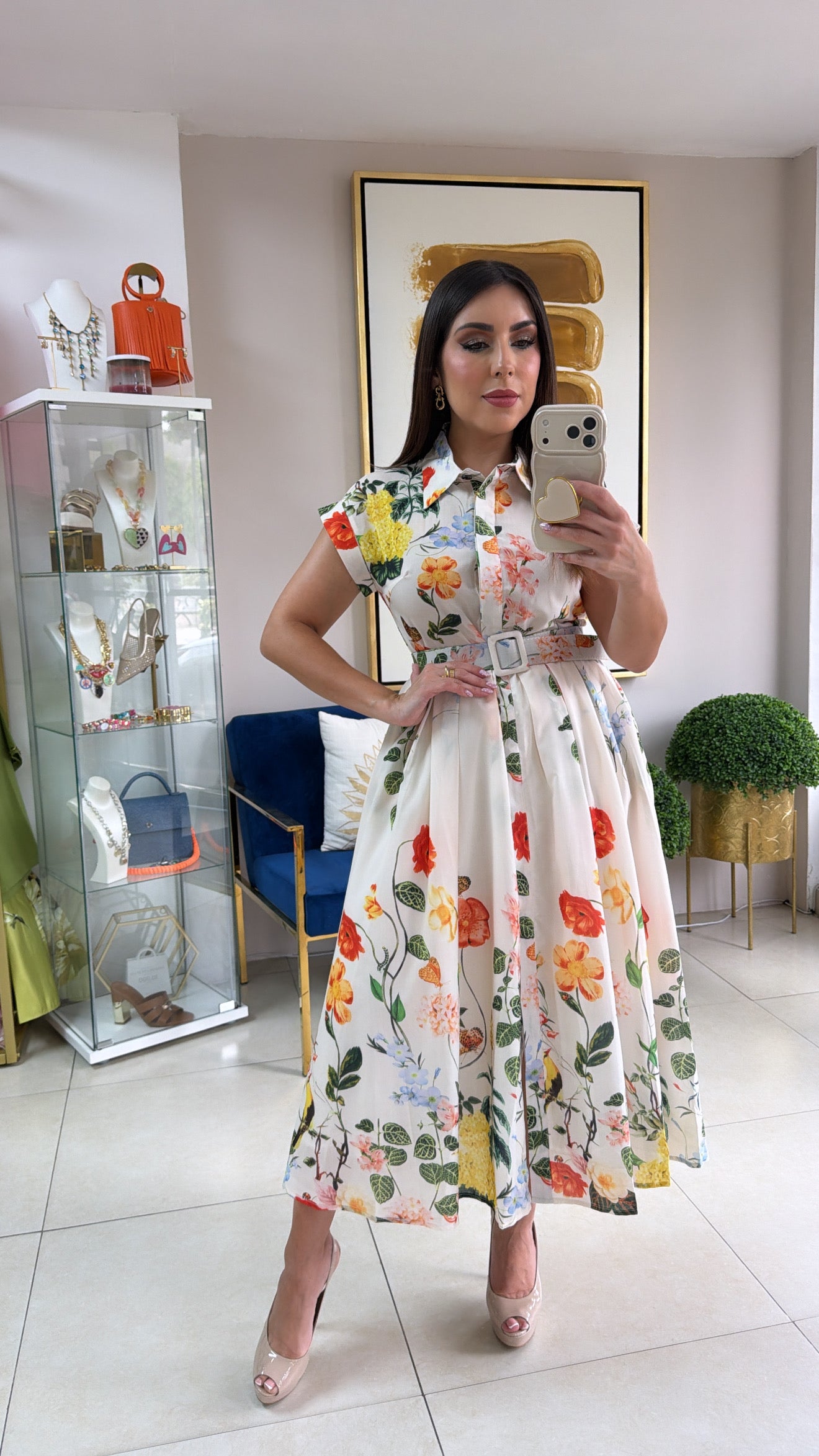 Floral Midi Dress
