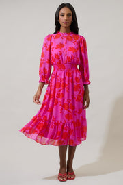 Floral Midi Dress