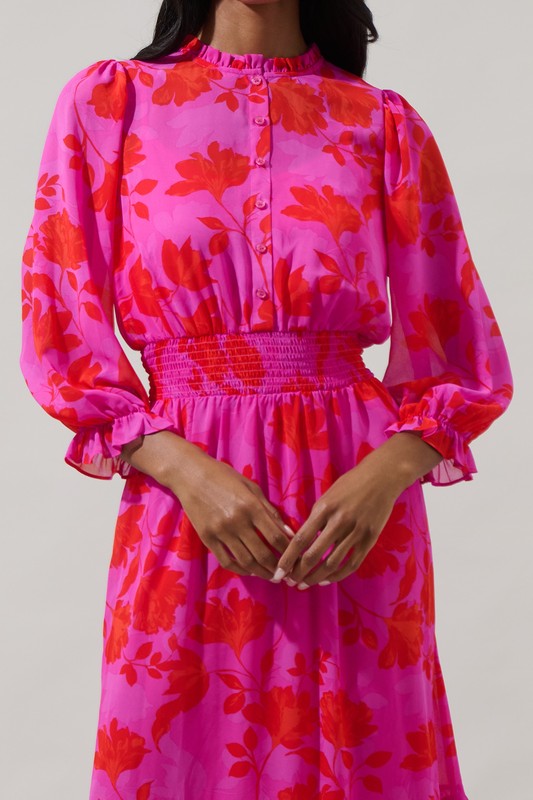 Floral Midi Dress