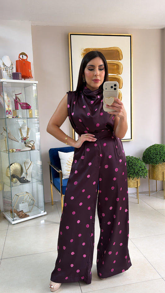 Polka Pink & Plum Set