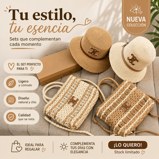 Cartera con Sombrero