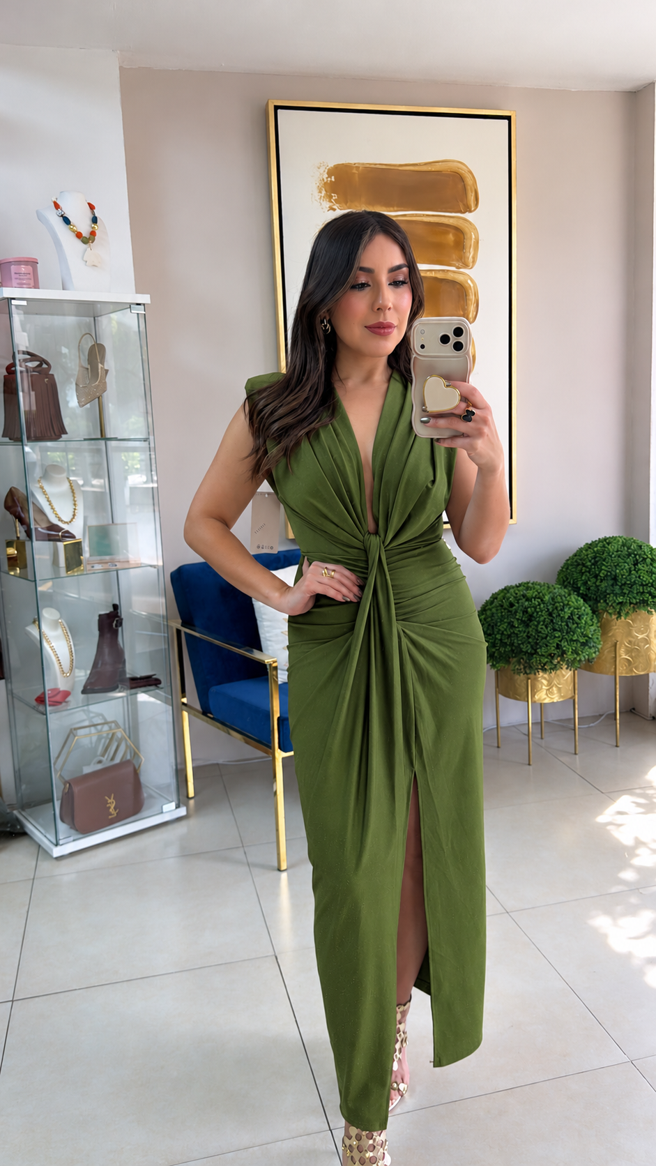 Green Italian Dress