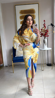 Floral Midi Skirt Set