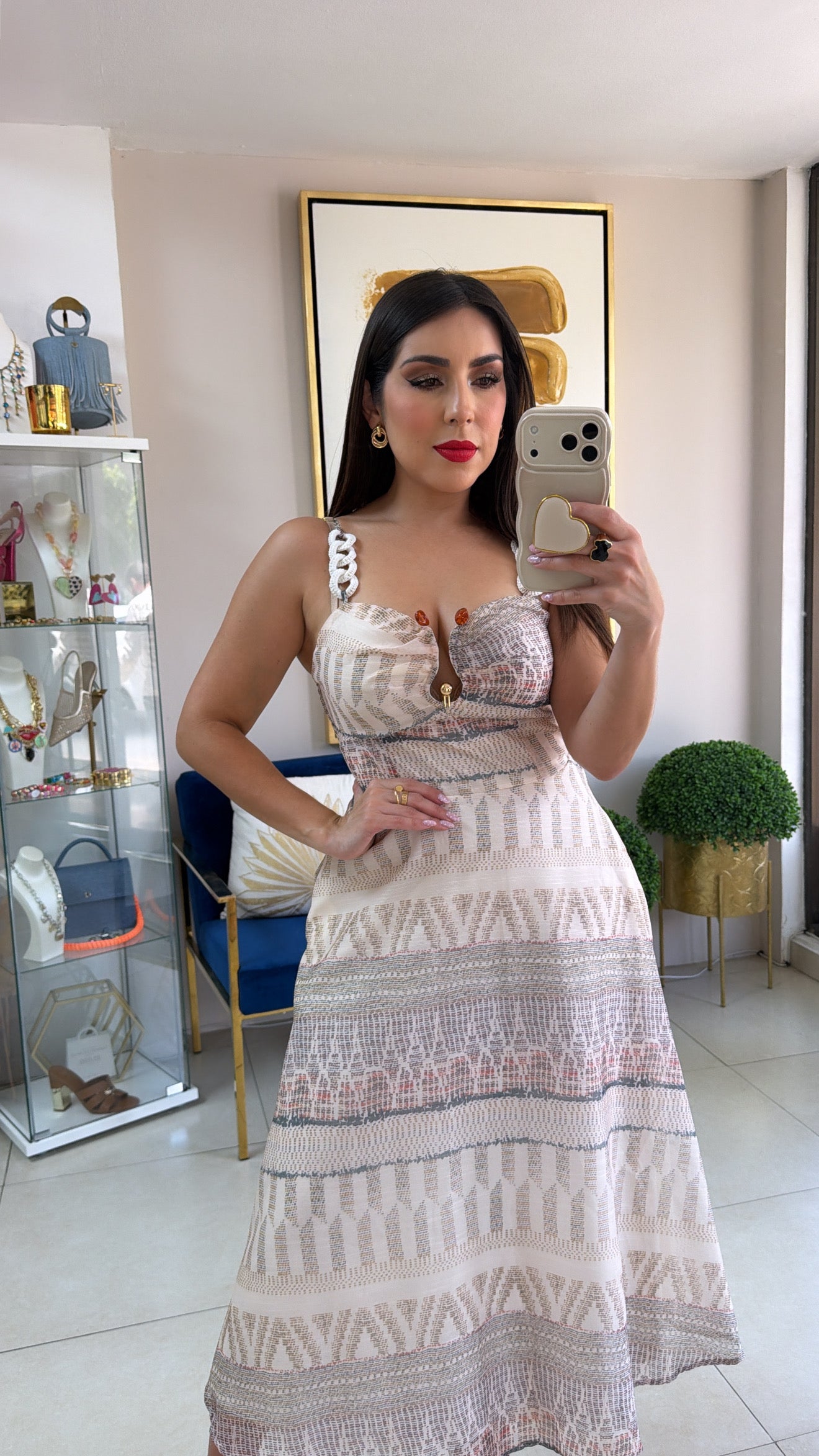 Stones Midi Dress