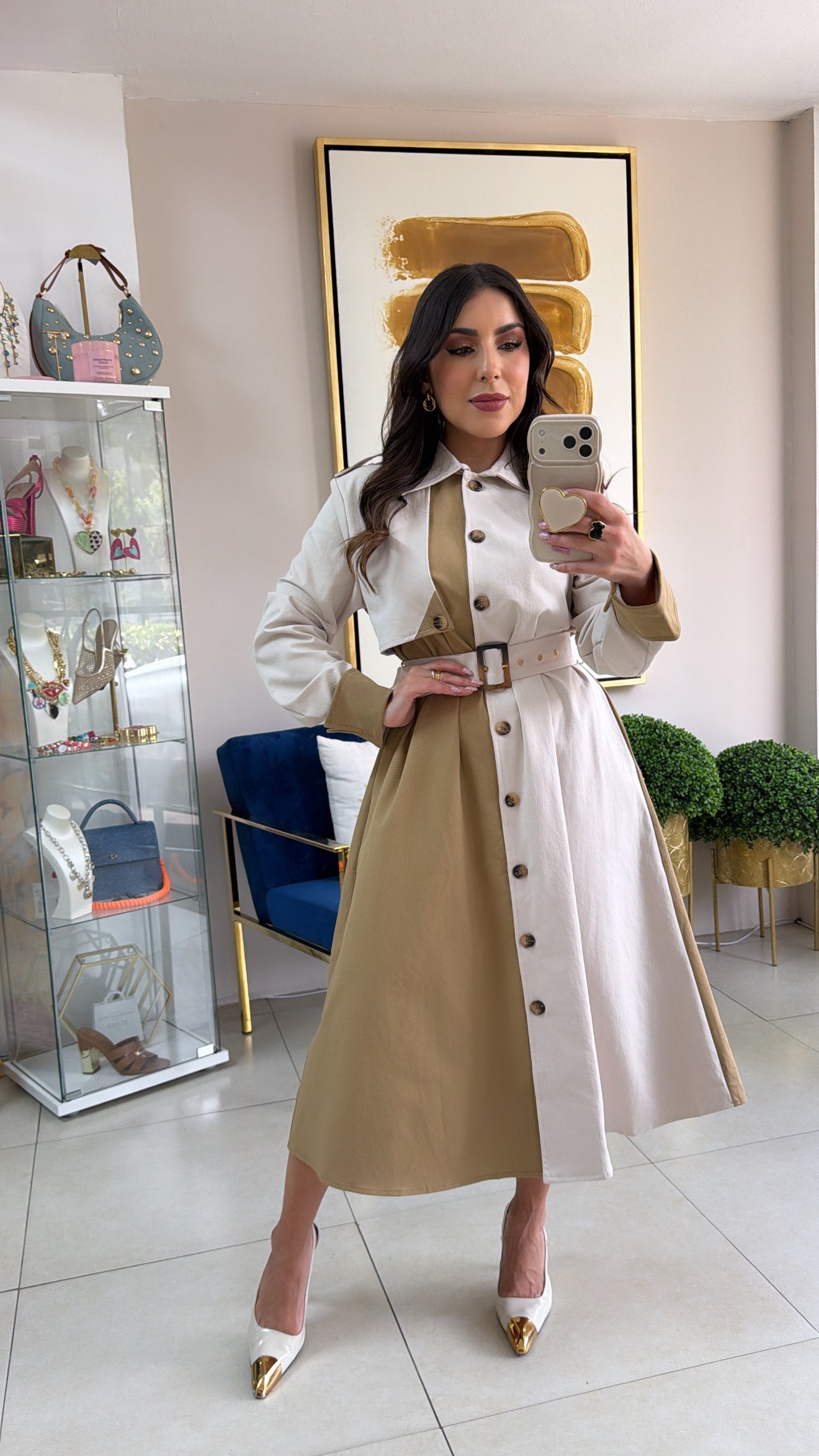 Trench Coat Dress
