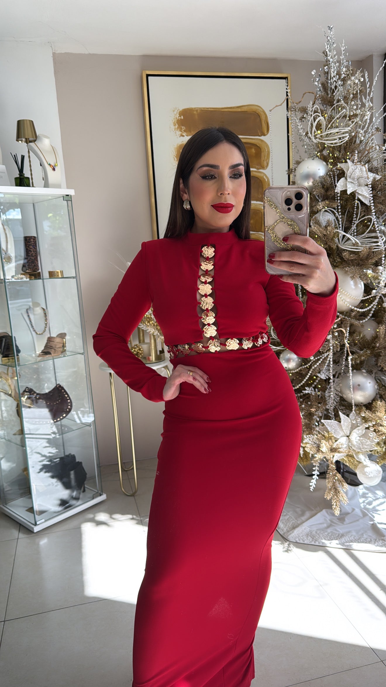 Red Kleopatra Dress