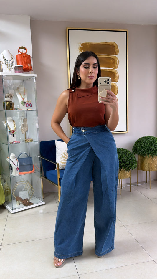 Assymetric Jean