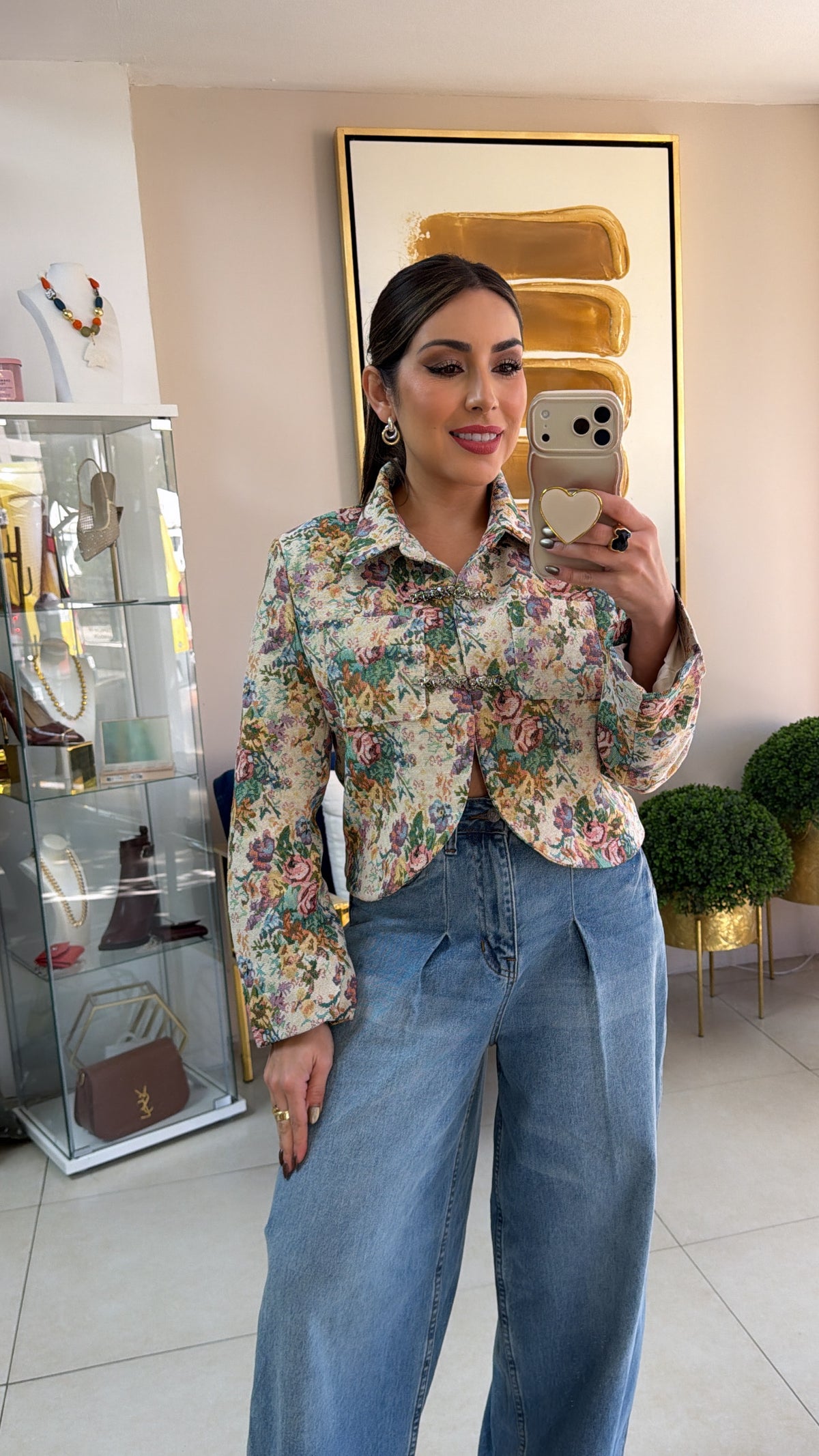 Vintage Floral Jacket