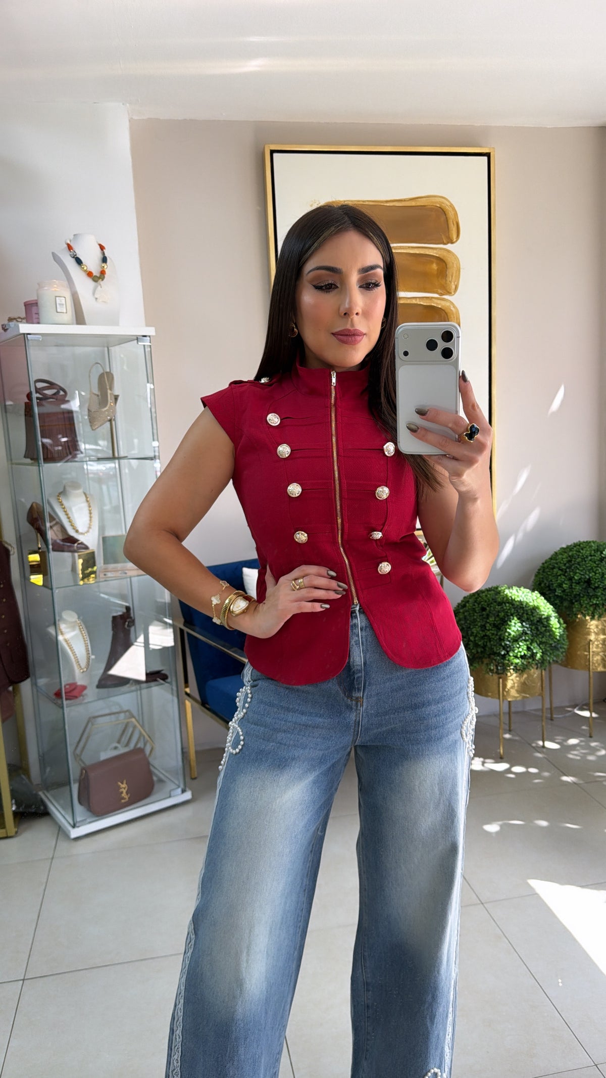 Red Napoleón Top