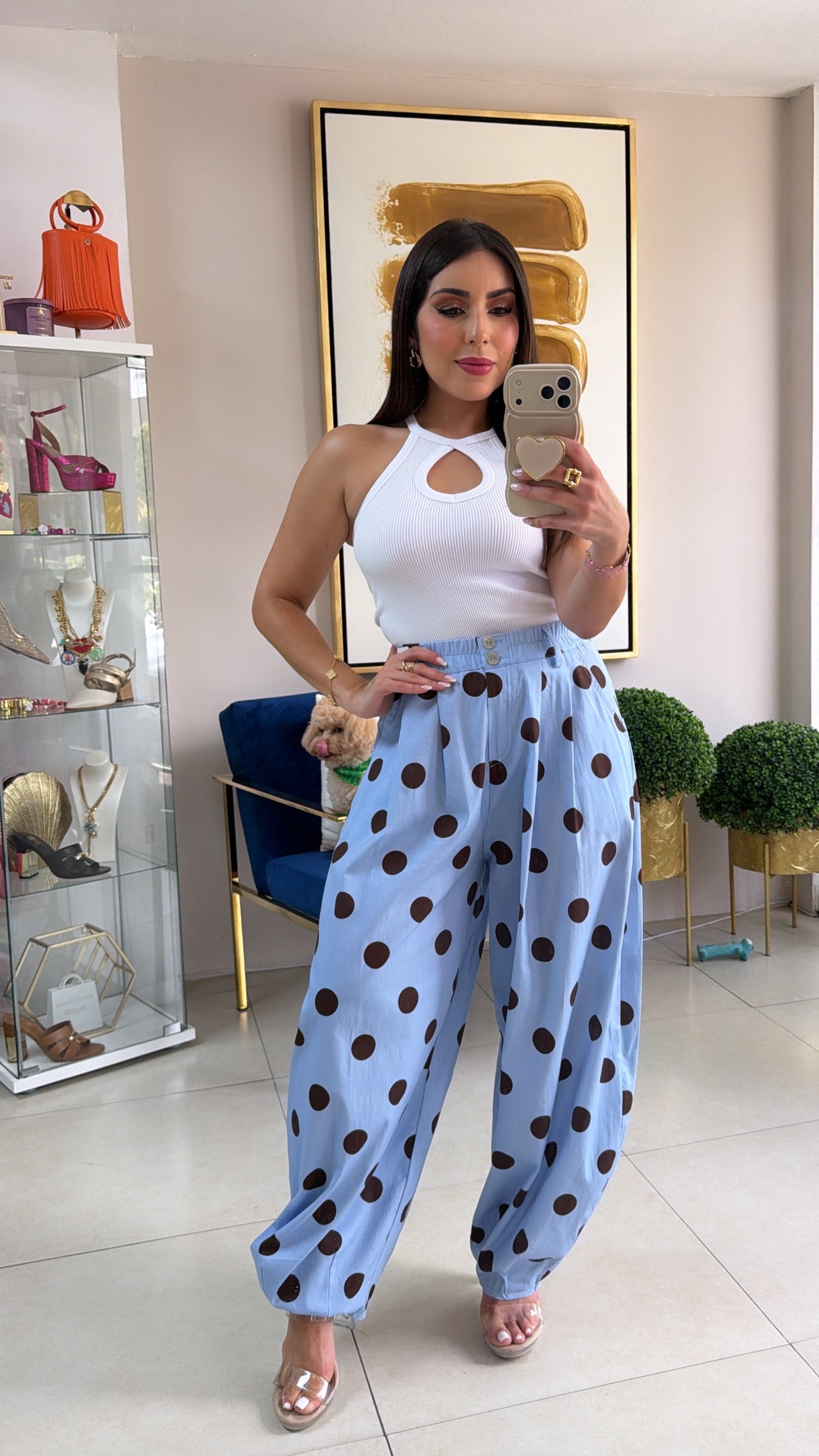 Polka Azul Barrel