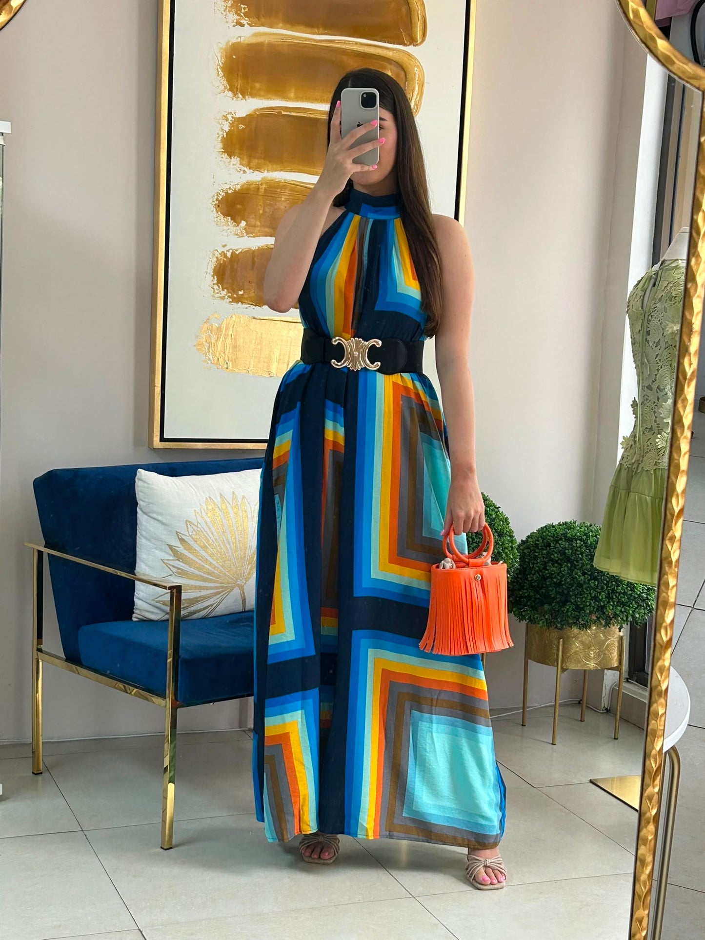 Blue Jumpsuit