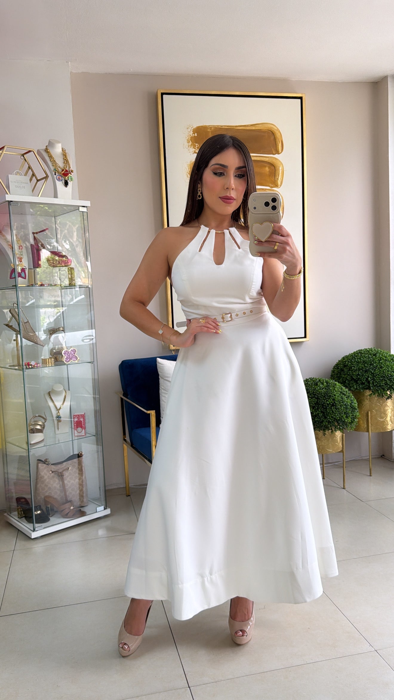 Chain Maxi Dress
