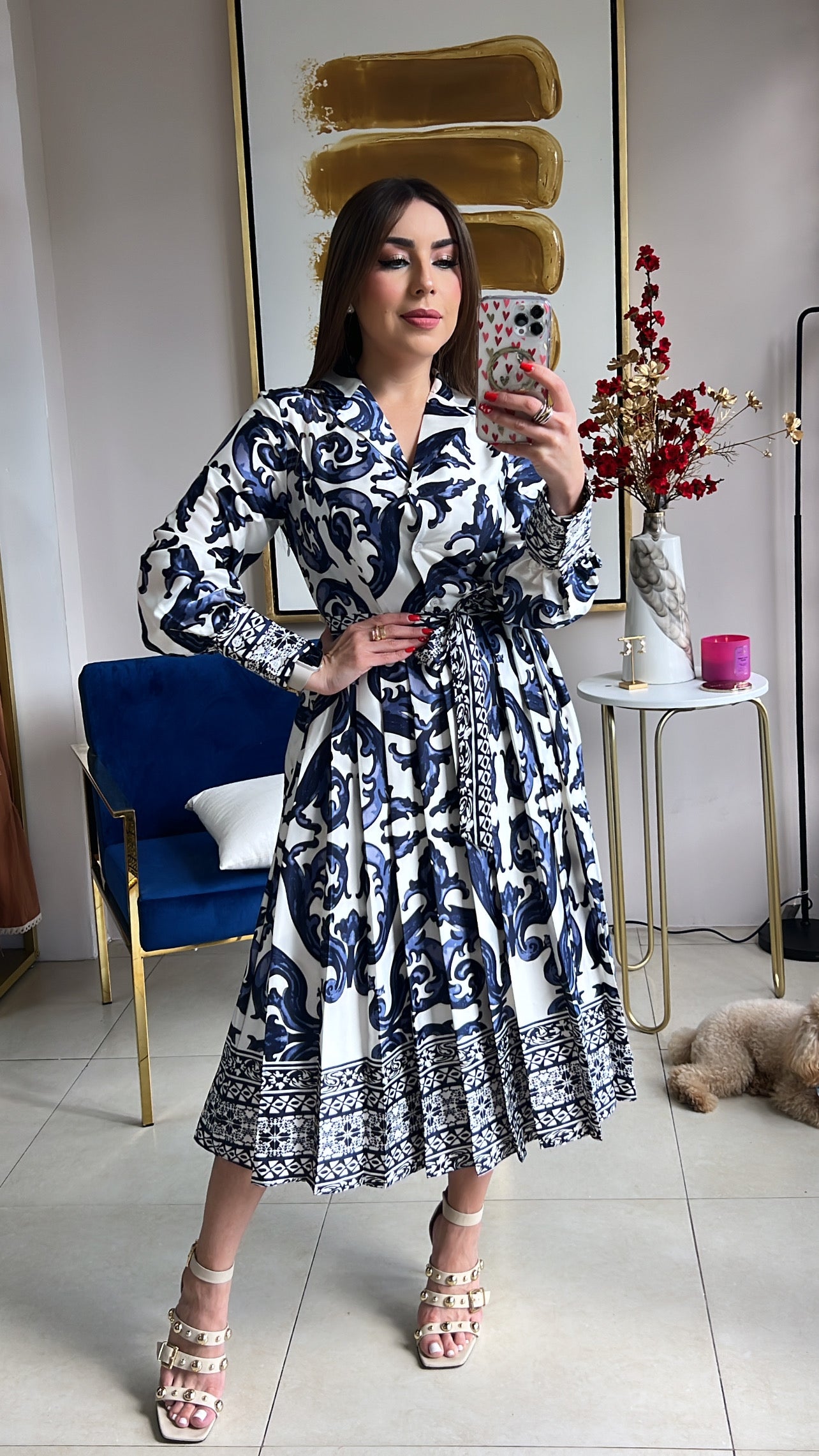 Floral Midi Dress