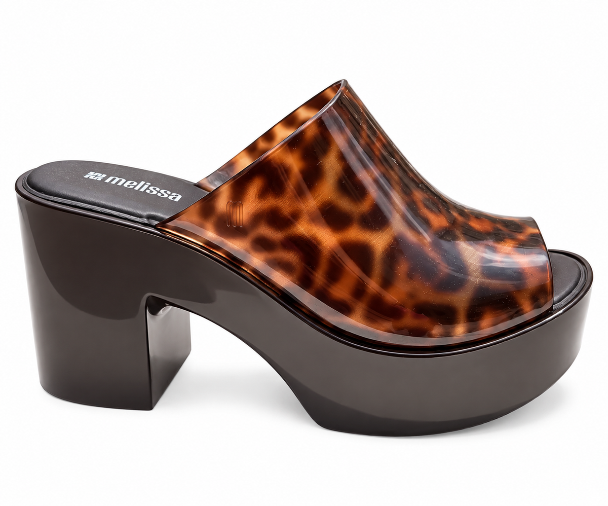 Mule Animal Print Melissa Sandal
