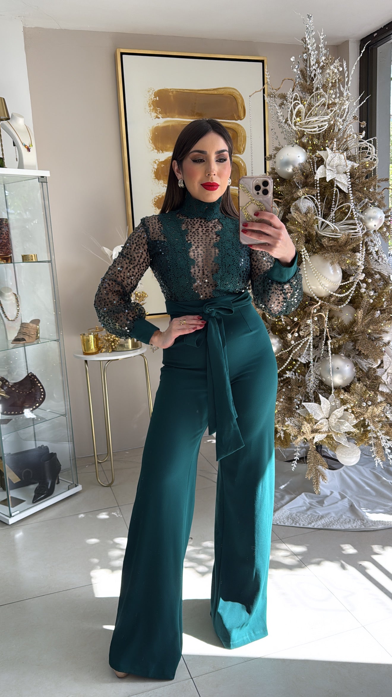 Hunter Sequins Jumpsuit
