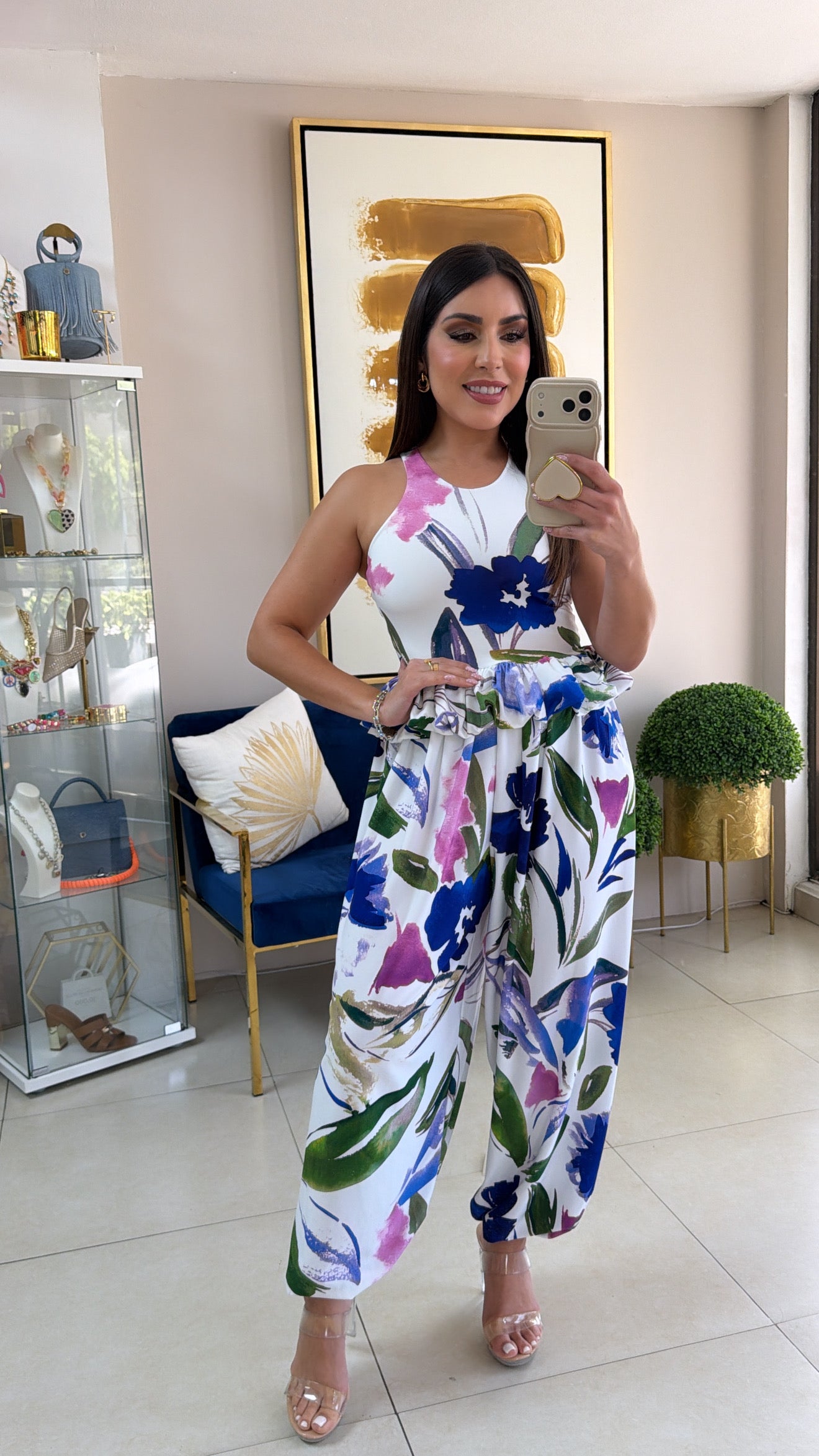 Floral Bombacho Set Pia