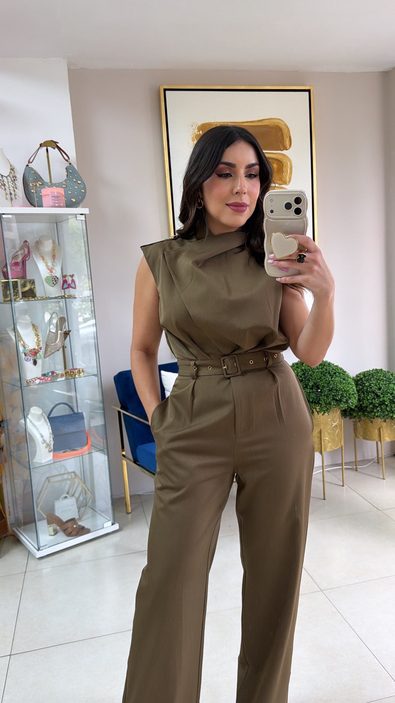 Olive Jumpsuit