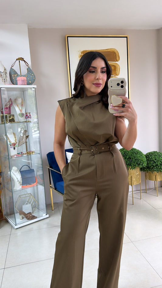Olive Jumpsuit