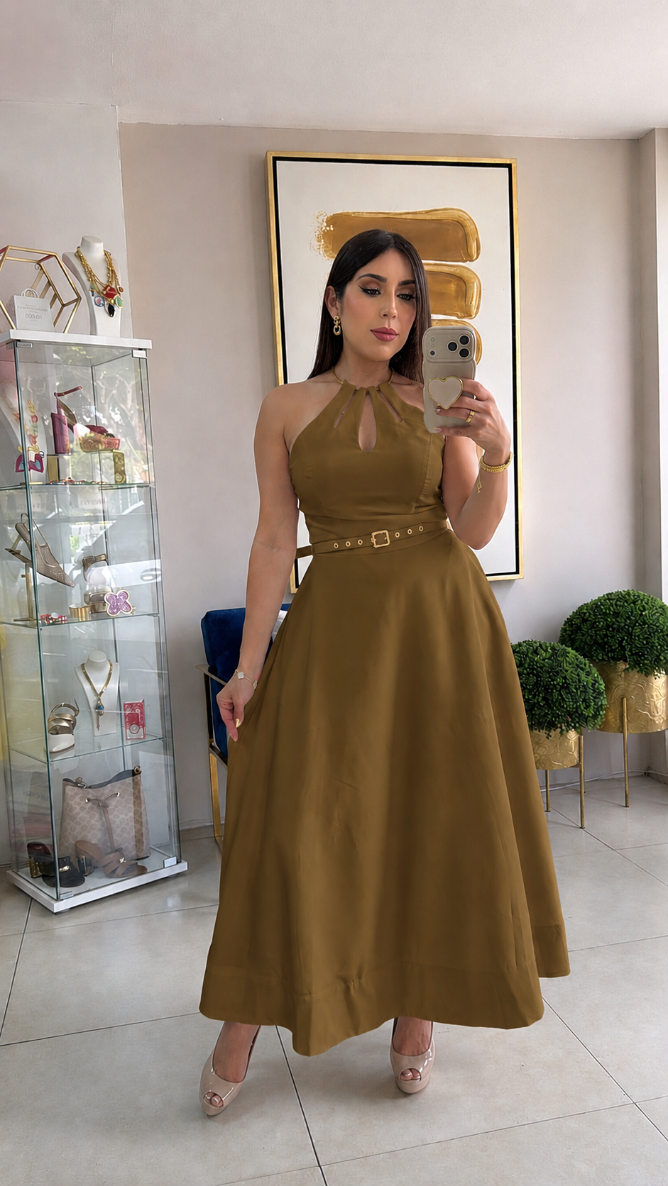 Chain Maxi Dress