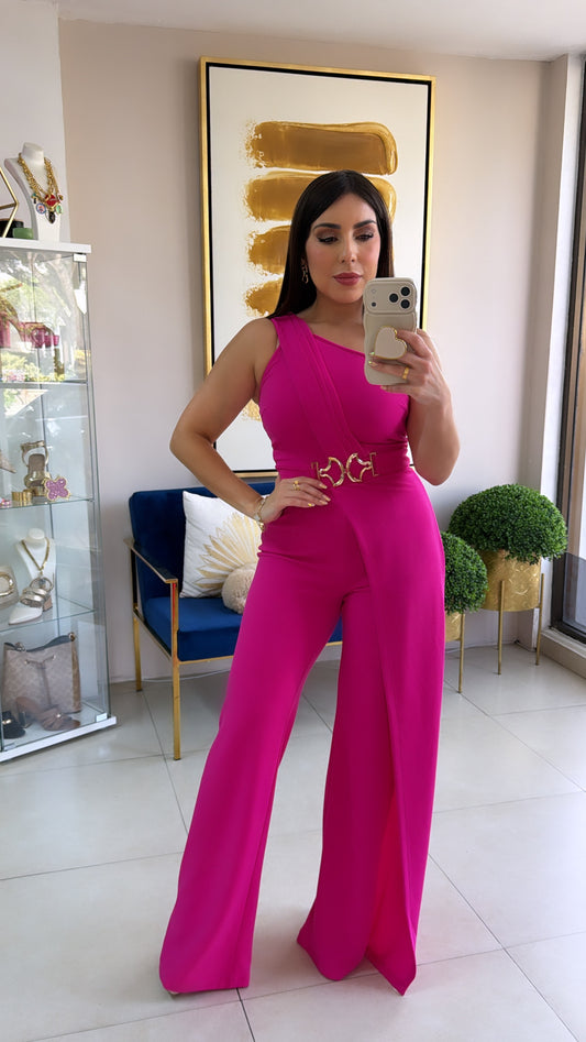 Fushia Jumpsuit