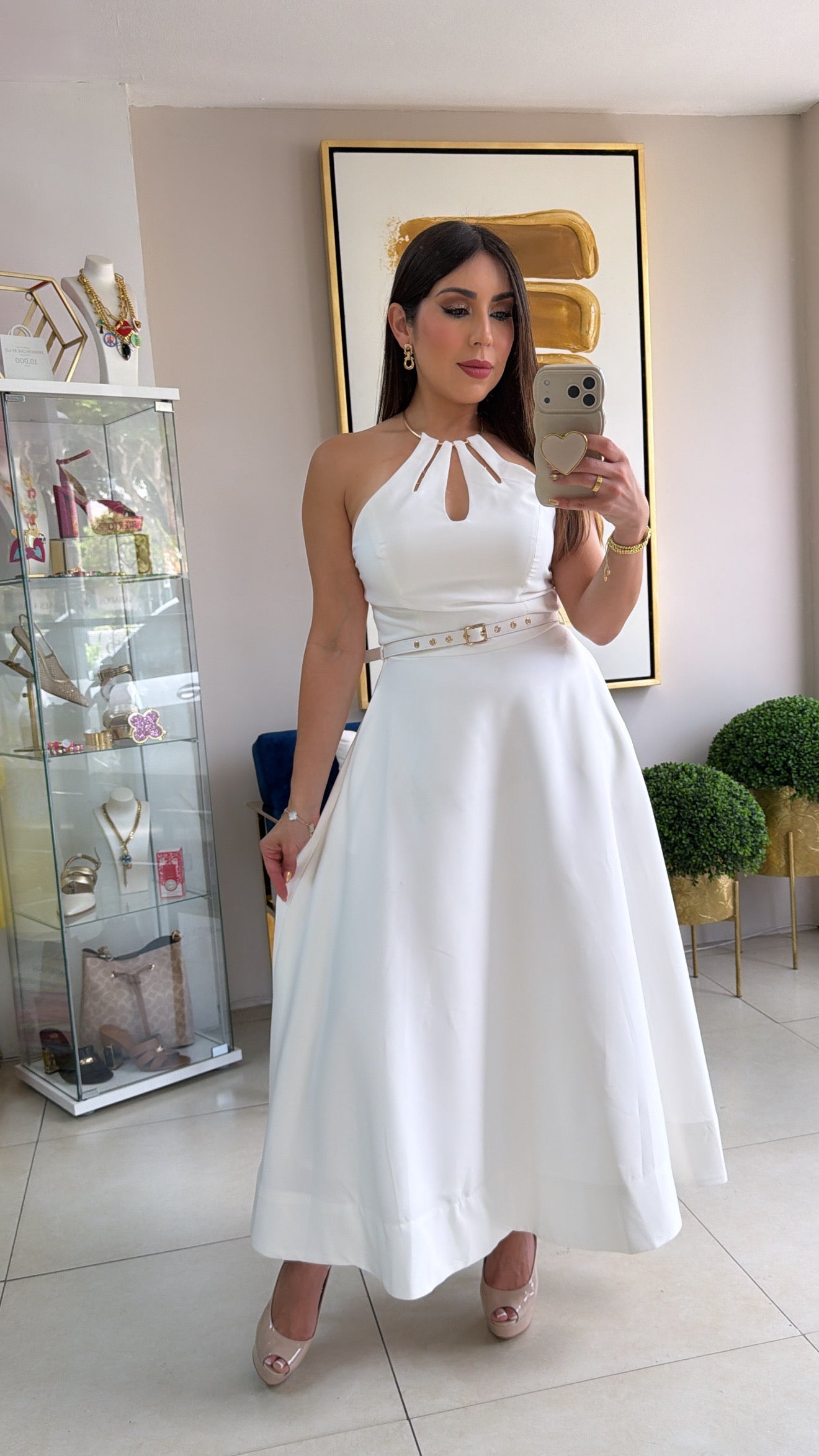 Chain Maxi Dress