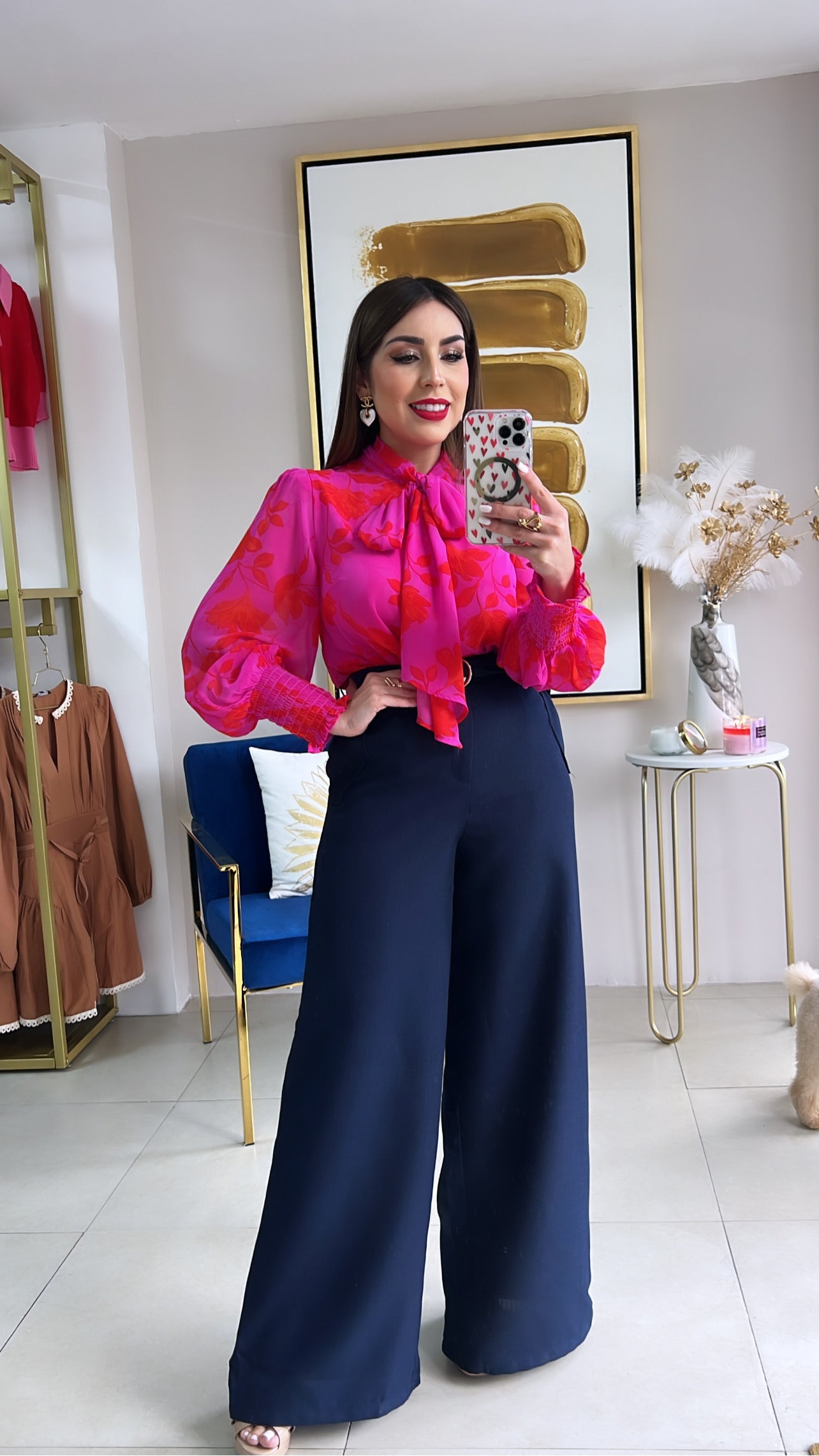 Floral Veda Cap Sleeve Top