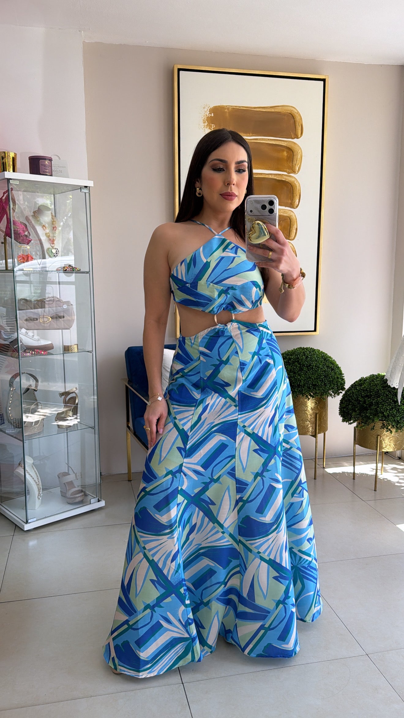 Blues Maxi Dress
