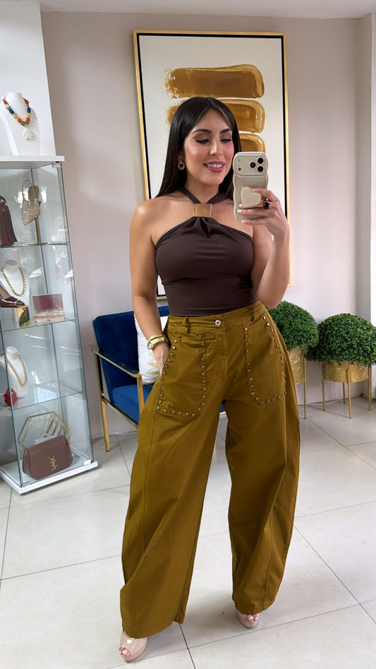 Gold Barrel Pants