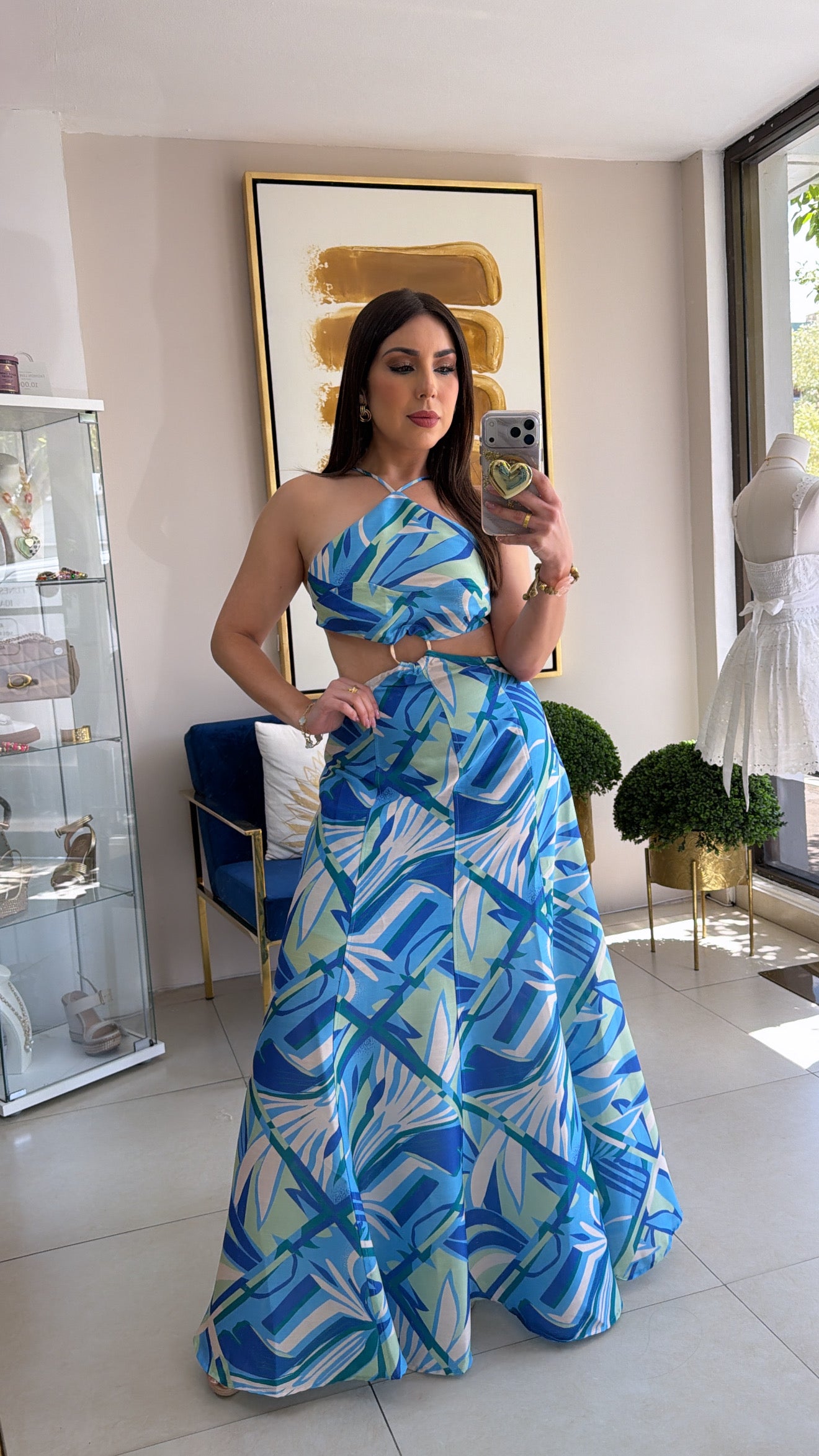 Blues Maxi Dress