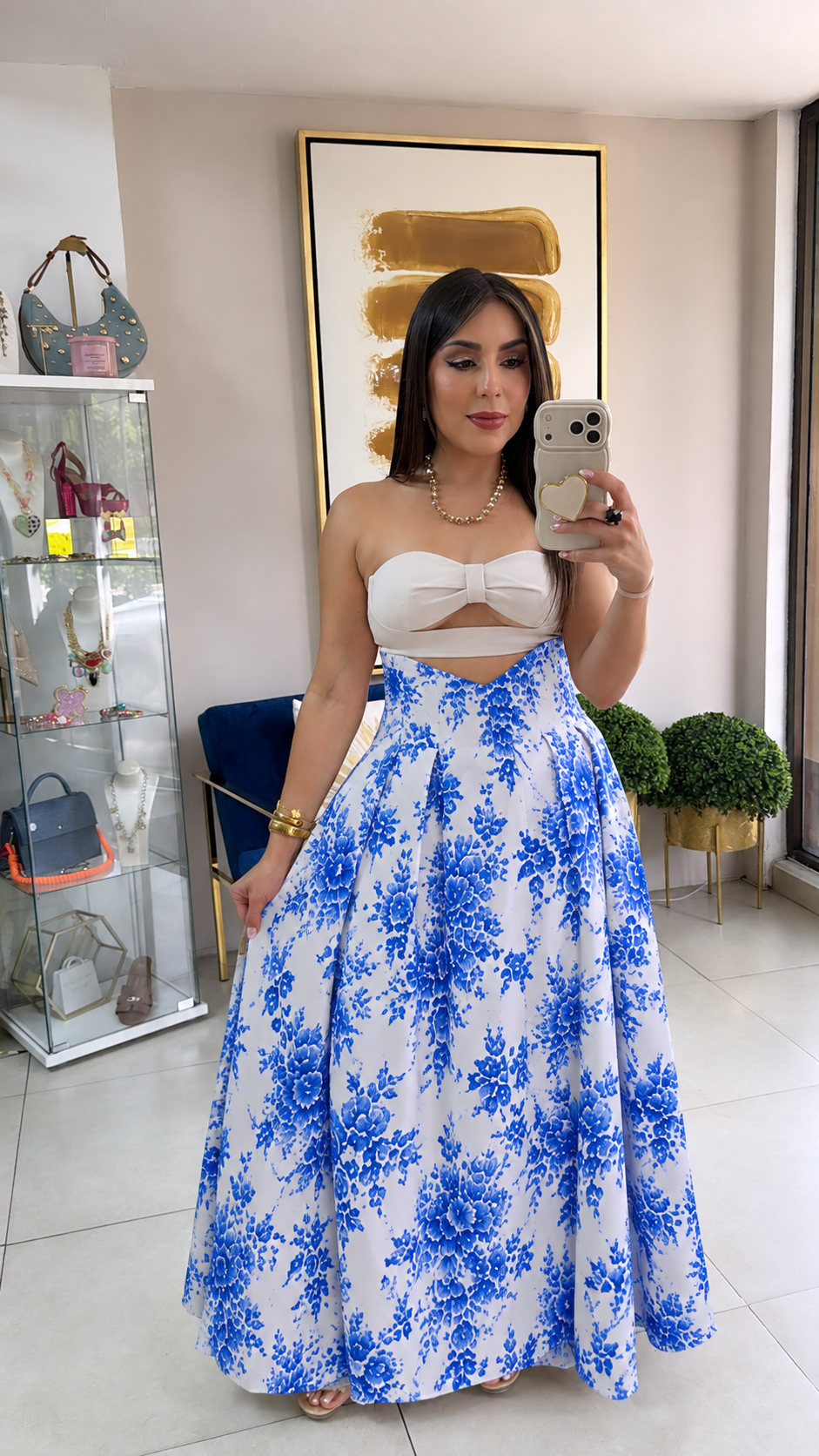 Strapless Capri Dress