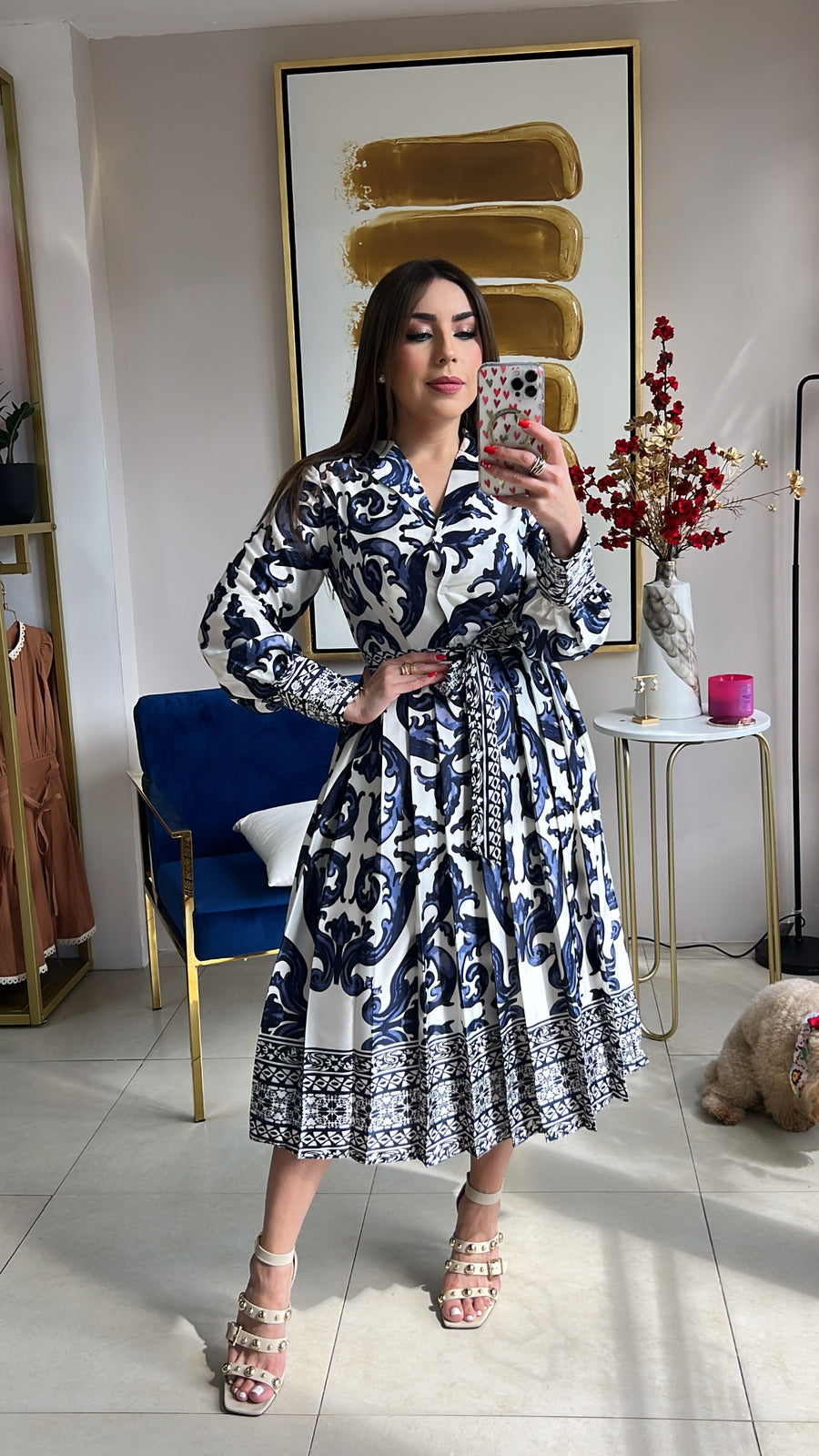 Floral Midi Dress